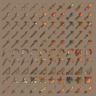 100 PIXEL ART WEAPON ICONS PACK 3