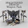 Frightened Demon Weapon Pack $16.00